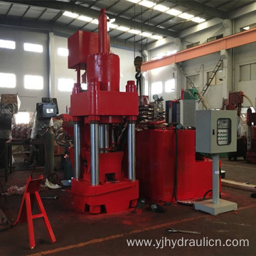 Automatic Metal Scrap Swarf Chips Briquette Hydraulic Press